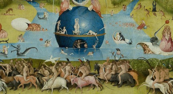 Картина сад наслаждений Иероним Босх