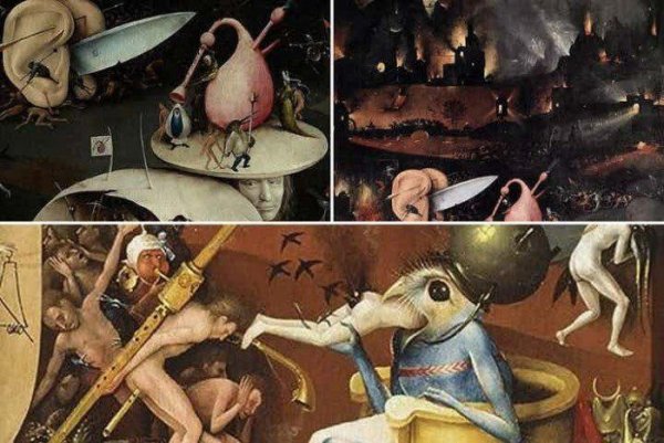 Иероним Босх сад наслаждений