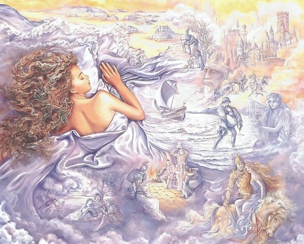 Жозефина Уолл Титания и Оберон