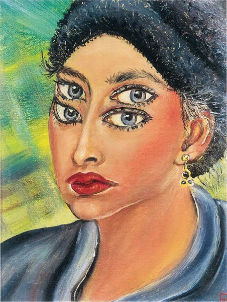 Никас Сафронов портреты