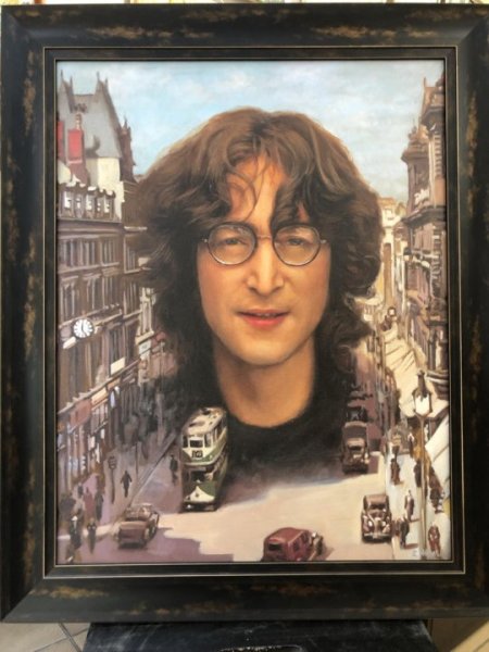 Никас Сафронов портрет Джонни Деппа