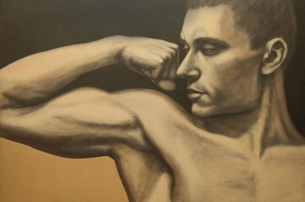 Автопортрет Георгия Гурьянова