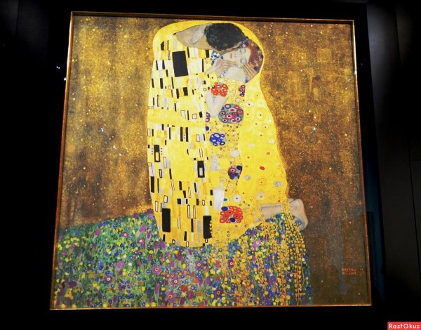 Густав климт поцелуй