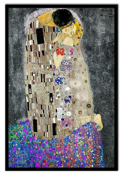 Густав климт поцелуй оригинал