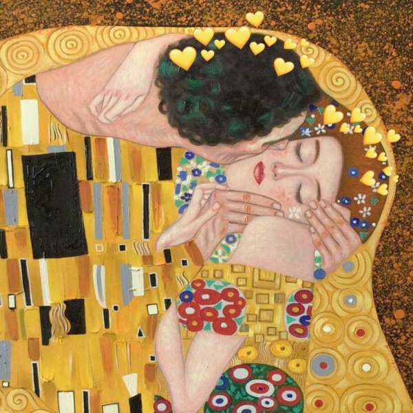 Густав климт поцелуй