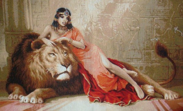 Клеопатра картина гобелен