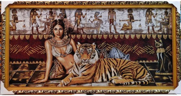 Клеопатра Египетская царица со львом