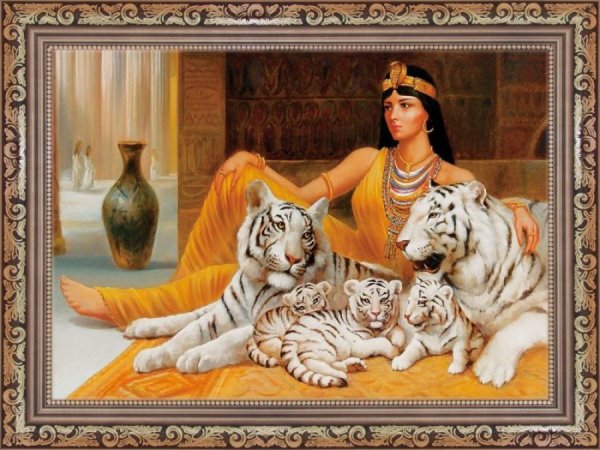 Гобелен египтянка Клеопатра