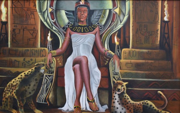 Египетская царица Клеопатра арт