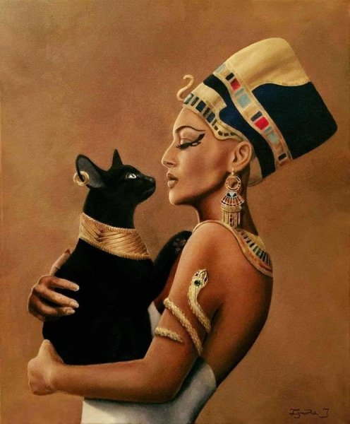 Нефертити царица Клеопатра