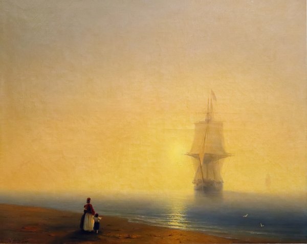 Айвазовский Иван Константинович(1817-1900) «Ниагарский водопад»