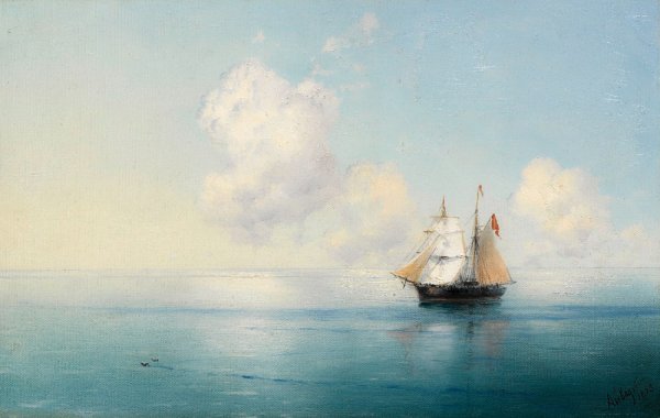 Айвазовский штиль 1885