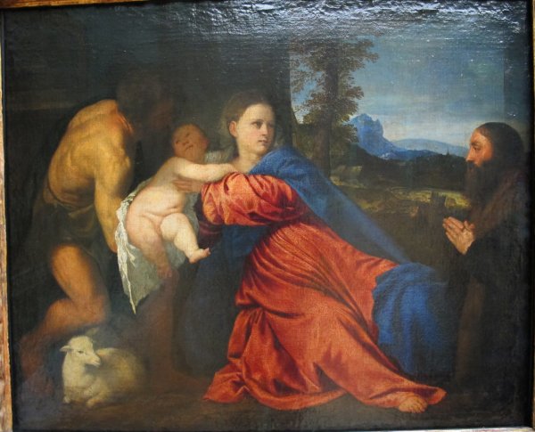 Тициан Артемида и Актеон