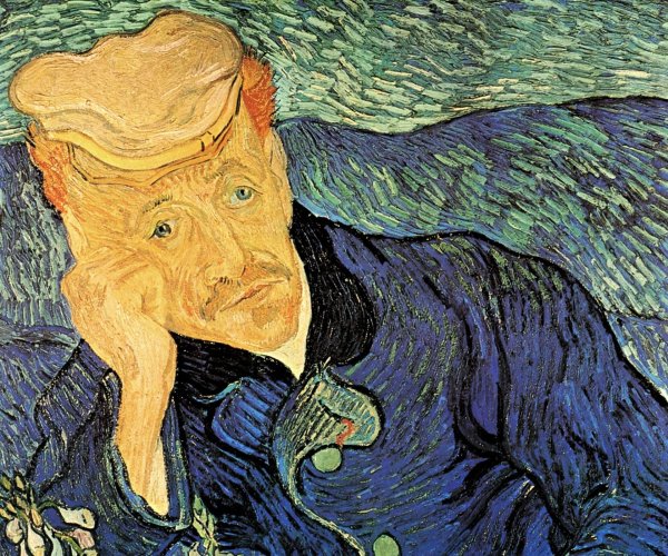 Paul-Ferdinand Gachet (French, 1828-1909) van Gogh Deathbed (Ван Гог на смертном ложе). 1890 Г.