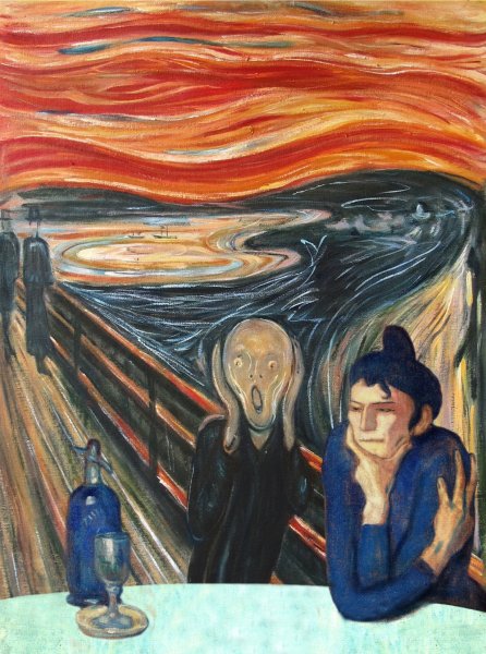 Мунк любительница абсента