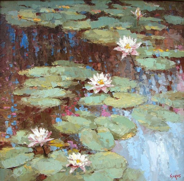 Игорь Белковский художник картины Лотосы