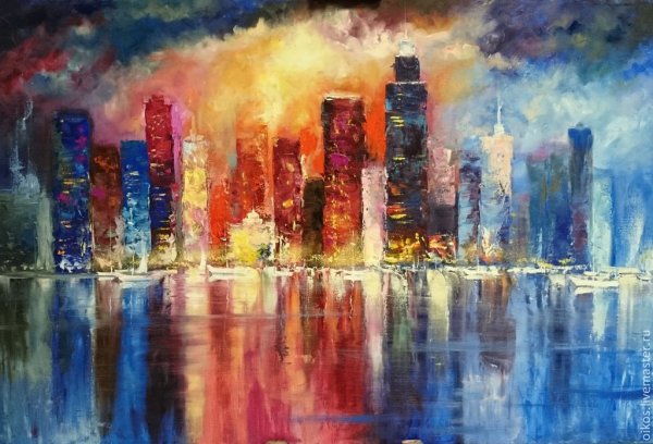 Урбанистический пейзаж в живописи