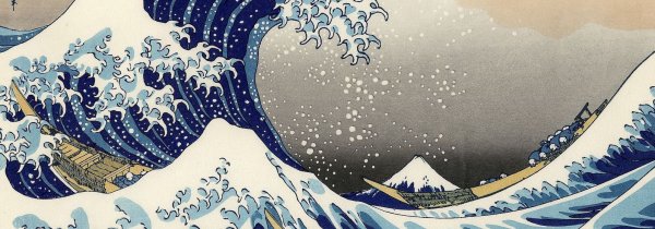 Японский художник волна ЦУНАМИ Хокусай