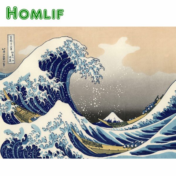 Японская живопись Кацусика Хокусай