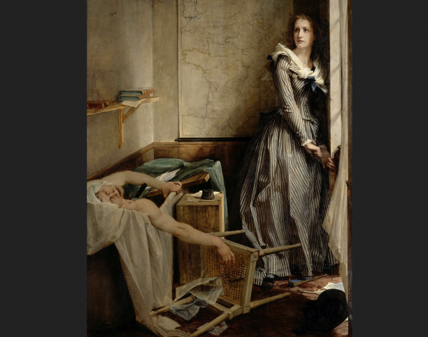 Жак Луи Давид смерть Марата