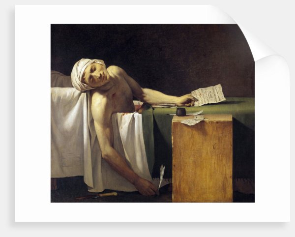 Жак Луи Давид смерть Марата