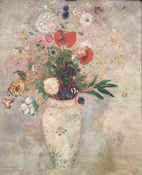 Одилон Редон the Boat