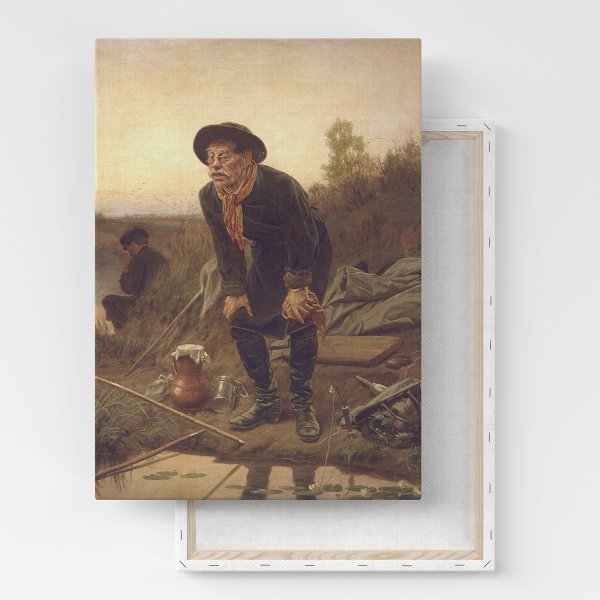 Перов рыболов картина