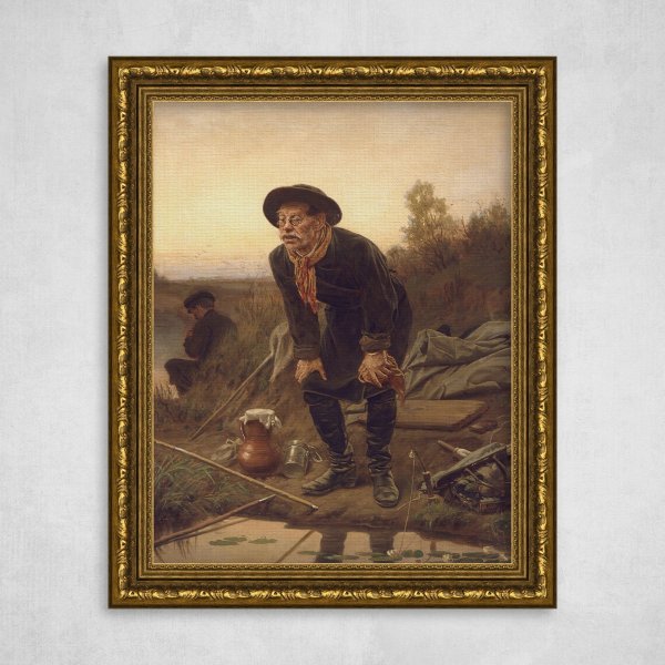 Василий Григорьевич Перов рыболов 1871