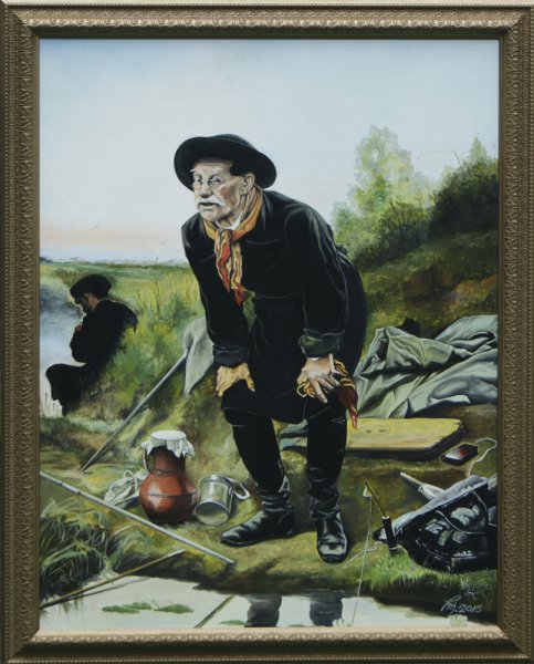 Василий Григорьевич Перов рыболов 1871