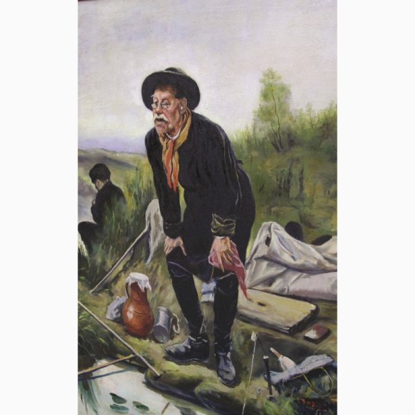 Василий Перов рыболов картина