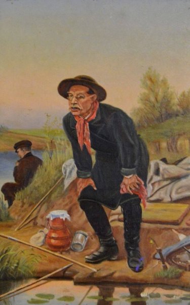 Картина рыболов