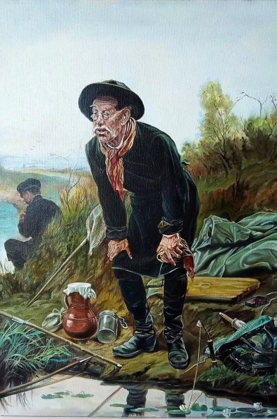 «Охотники на привале», в.г.Перов, 1871