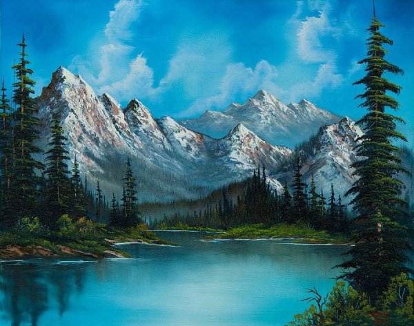 Bob Ross картины
