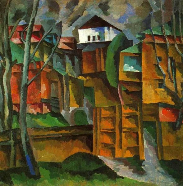 Аристарх Лентулов пейзаж