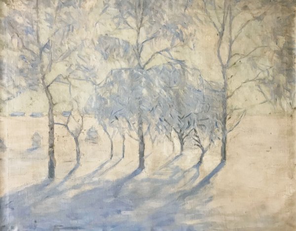 Картина зимний сон Бялыницкий Бируля