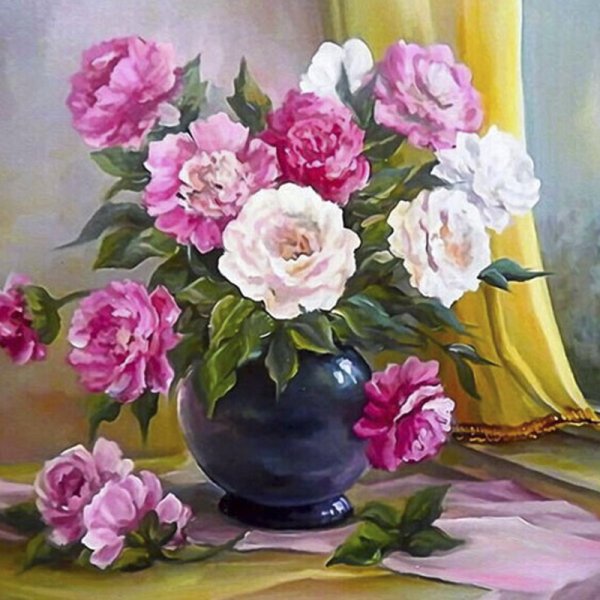 Михаил Сатаров пионы у окна