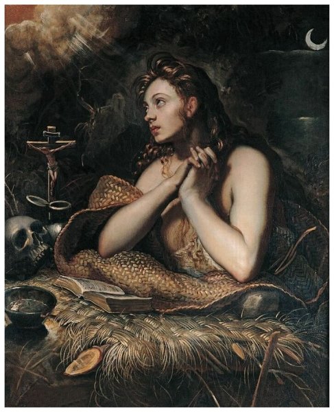 Рубенс кающаяся Мария Магдалина с сестрой Марфой