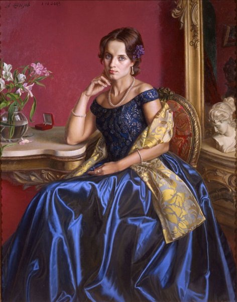 Александр Максович Шилов пастель