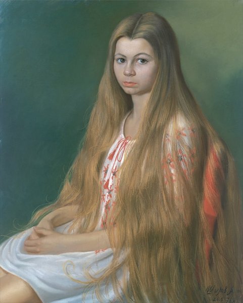 Шилов портрет дочери Маши