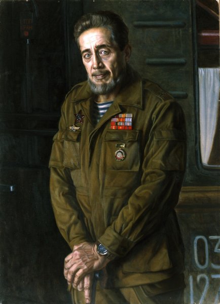 Александр Шилов портрет матери