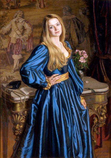 Александр Максович Шилов портреты