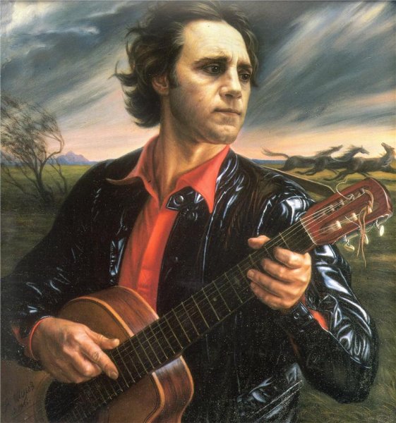 Александр Максович Шилов пастель