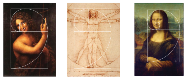 Золотое сечение в картинах Леонардо да Винчи
