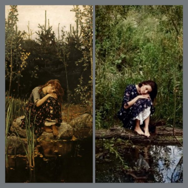 В. М. Васнецова «алёнушка»