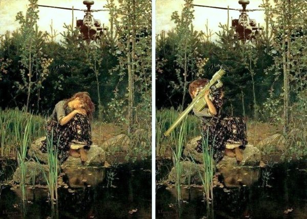 Жанр картины Аленушка Васнецова