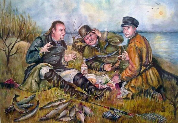 Перов охотники на привале картина