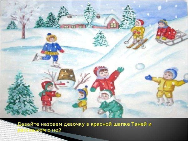 Картина по развитию речи не боимся мы Мороза