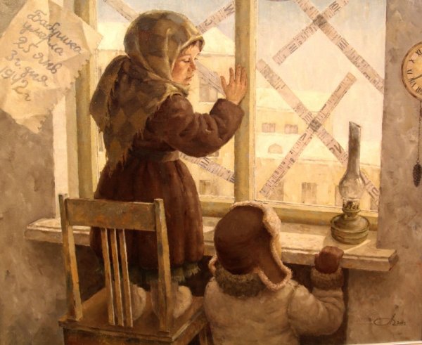 Блокада Ленинграда картины