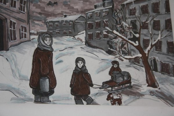 Ю Непринцев блокада 1943