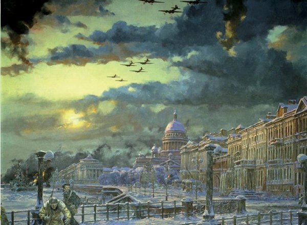 Ленинградская блокада 27 января